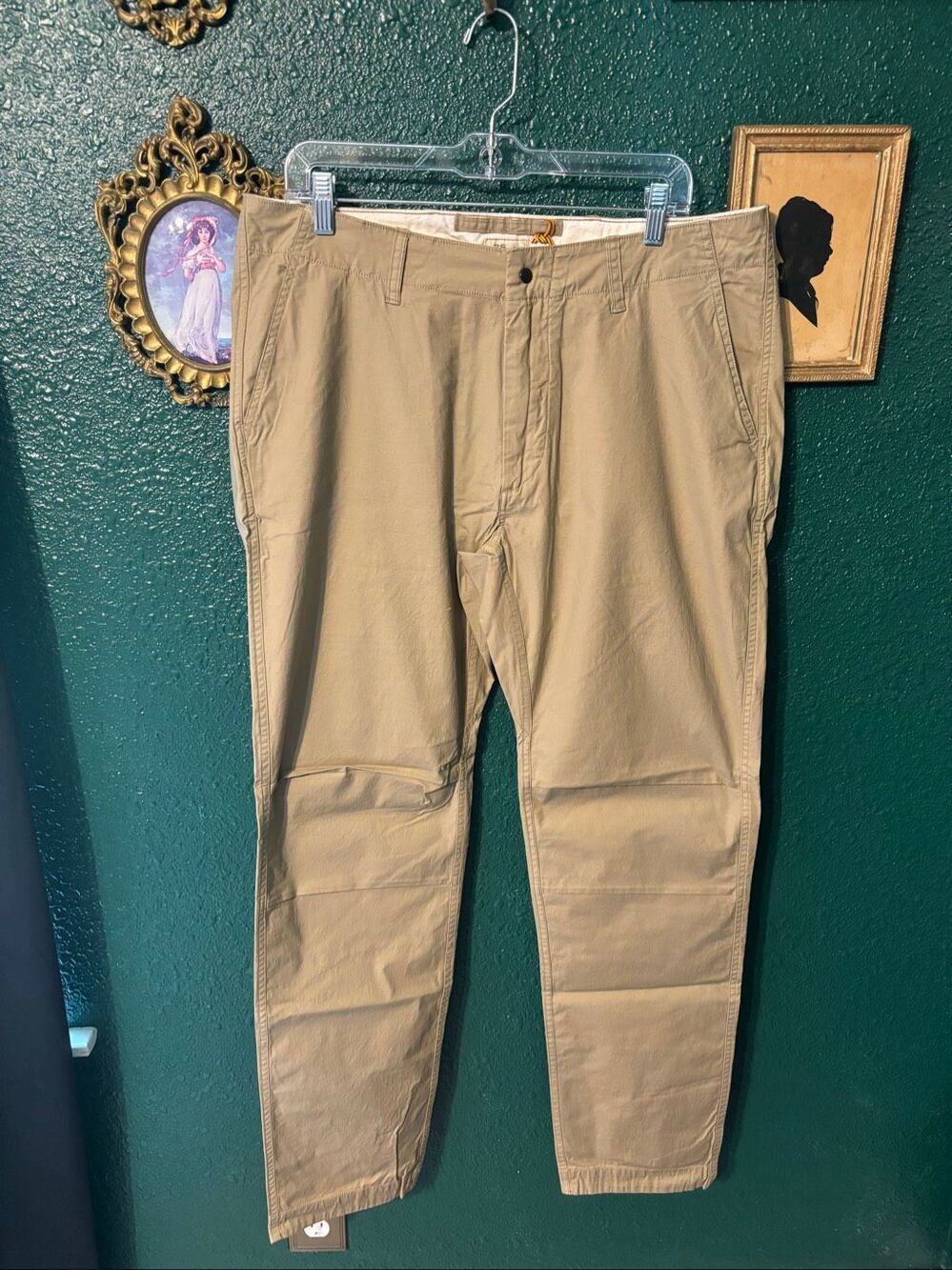 Relwen NWT Flex Chino Tan Pant - Sz 36